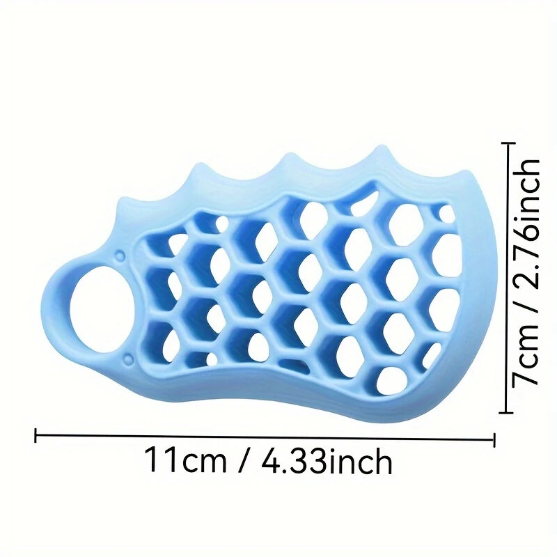 (image for) KALOAD 10-50lbs Silicone Grip Device Palm Rehabilitation Training Hand Exercise Grip Circle Fitness Grip Circle Hand Muscle Massager